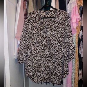 Torrid Harper Top 3/4 Sleeve Blouse